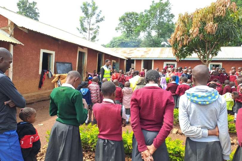 Road sensitization at Kisii Isibania3